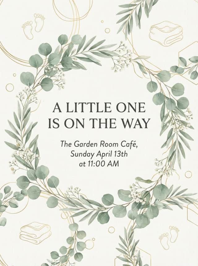 Invitation design example