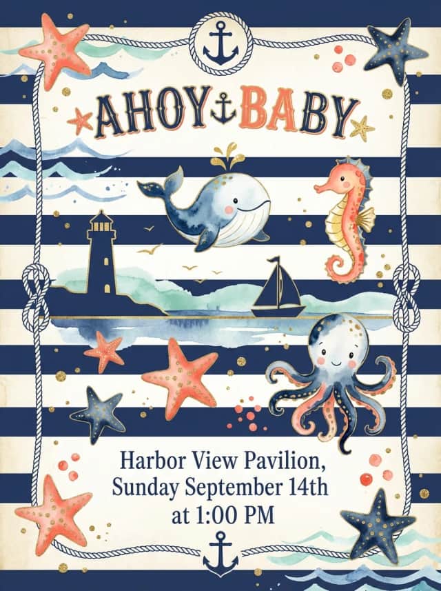 Invitation design example