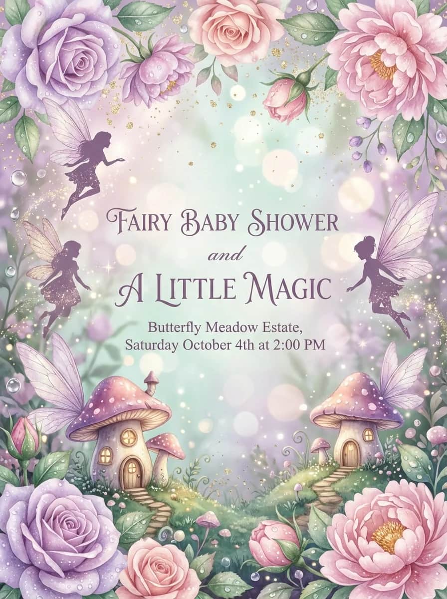 Invitation design example