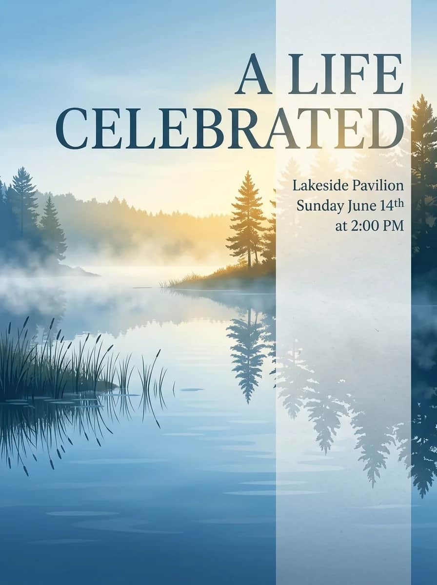 Invitation design example