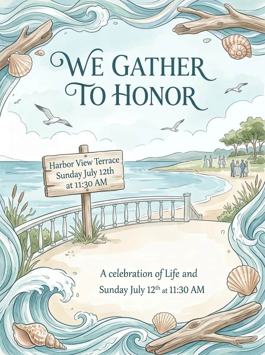Invitation design example