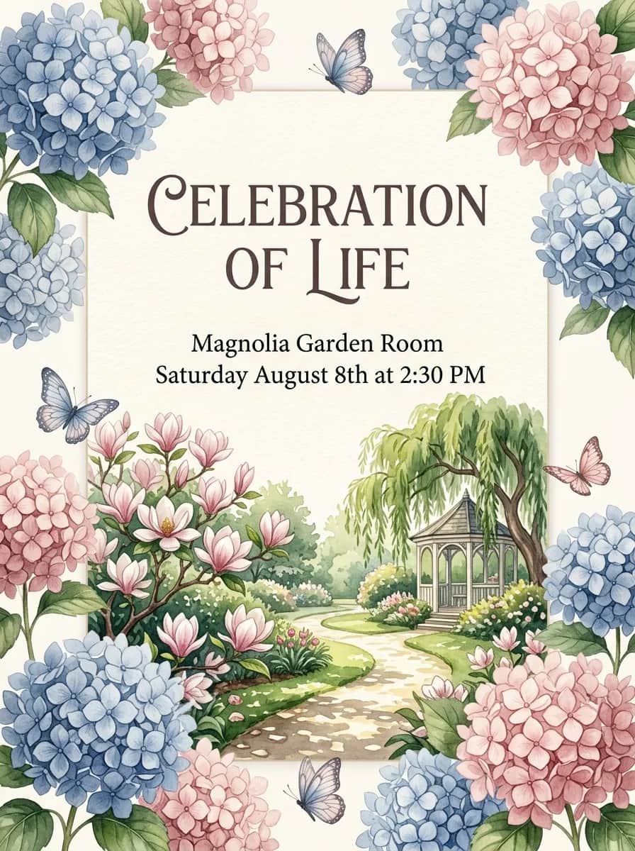 Invitation design example