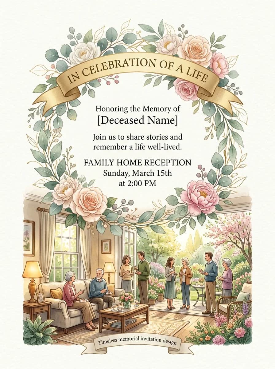 Invitation design example