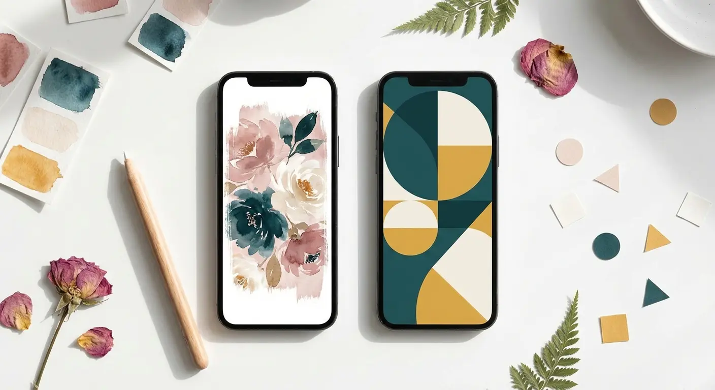 A side-by-side comparison of digital invitation designs across different platforms
