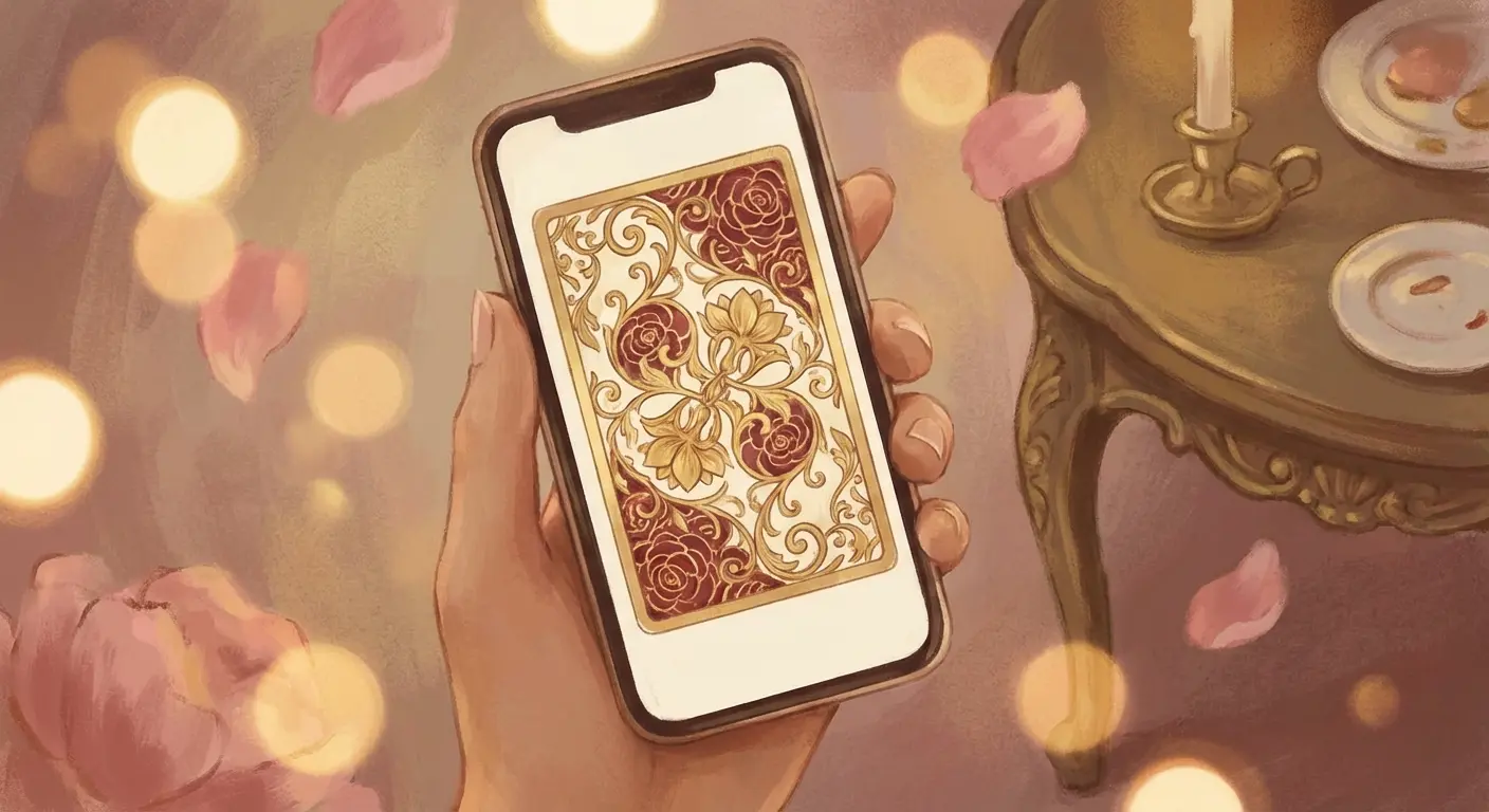 A private event invitation designed with Lemonvite's design engine