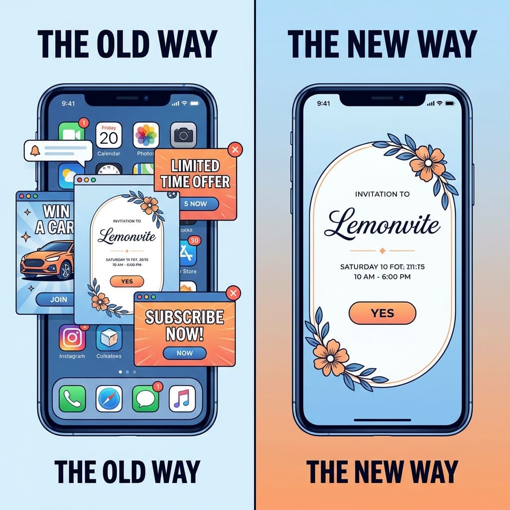 Evite vs Lemonvite Comparison