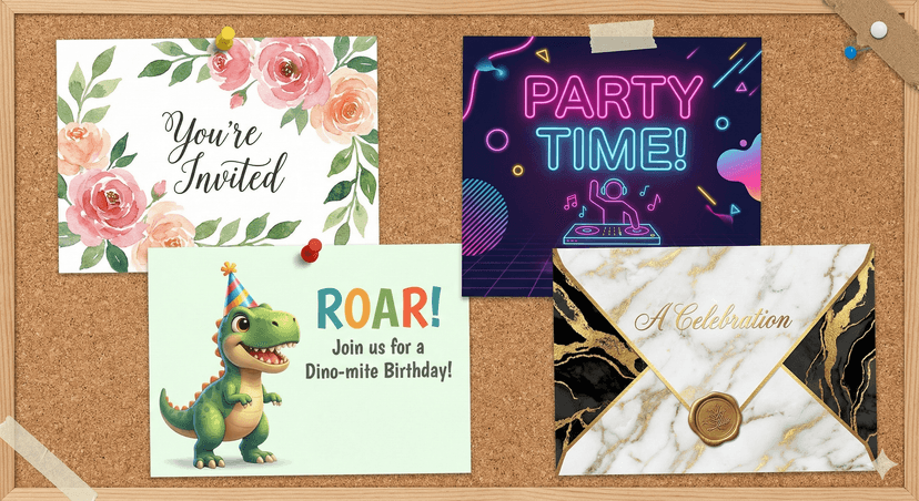 20 Stunning Invitation Designs You Can Create in Seconds