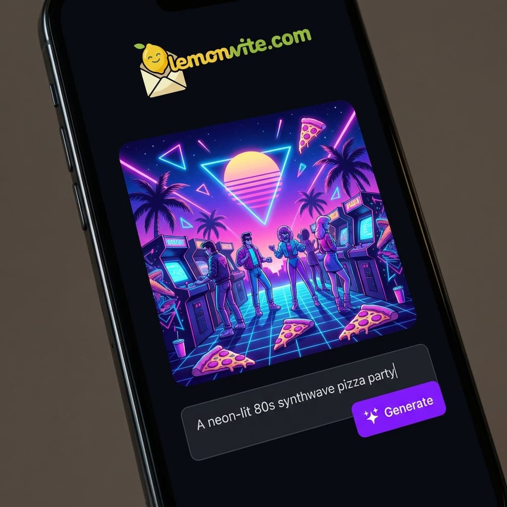 Lemonvite Design Generation Interface