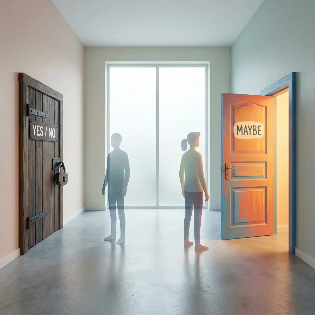 The open door of Maybe