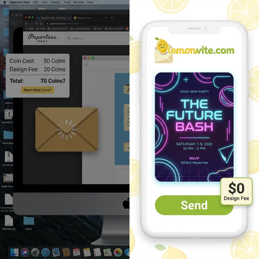 Why Lemonvite is a Great Paperless Post Alternative in 2026