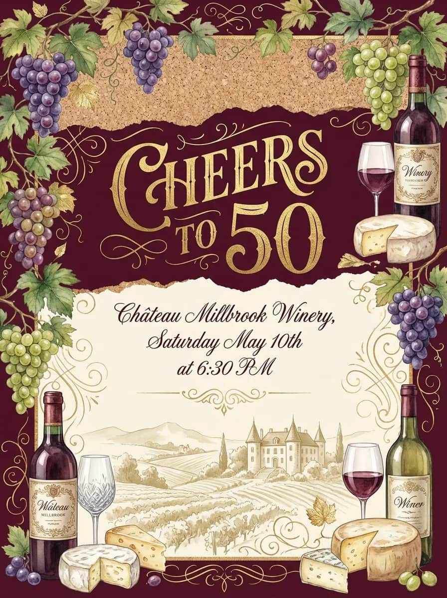 Invitation design example