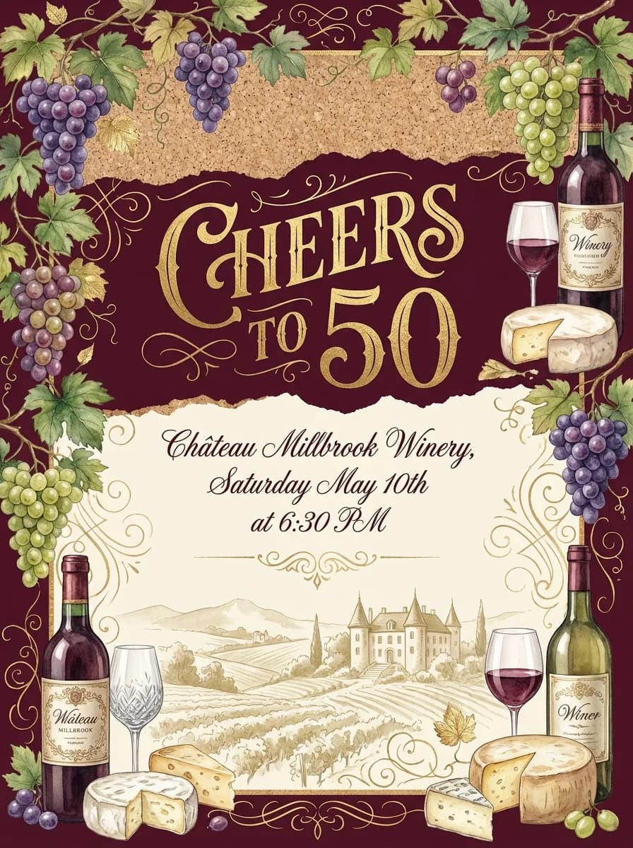 Birthday invitation template