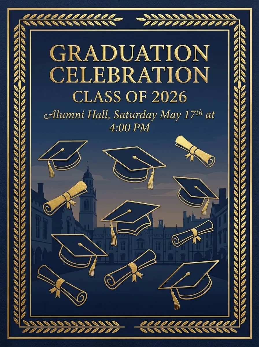Invitation design example