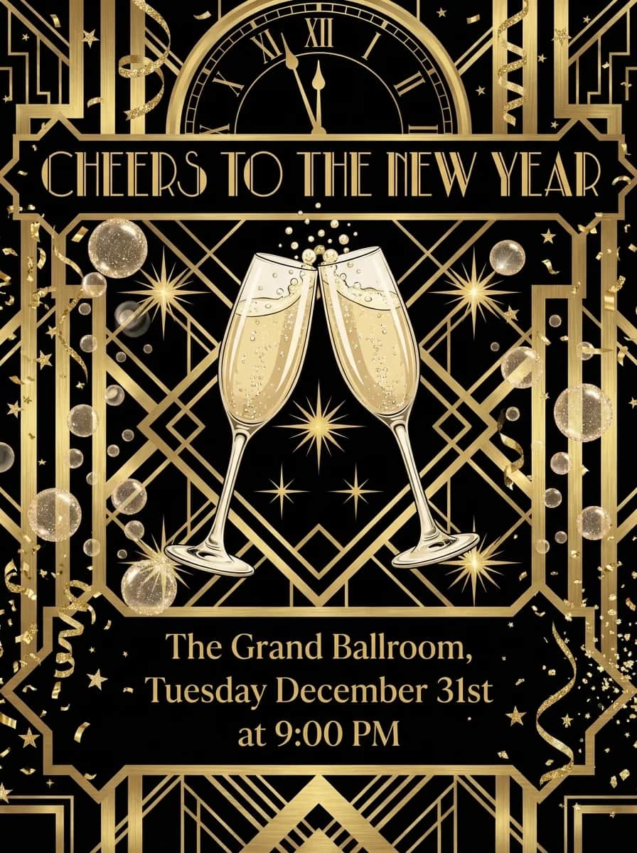 Invitation design example