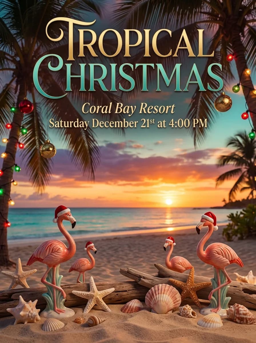 Holiday Party invitation template