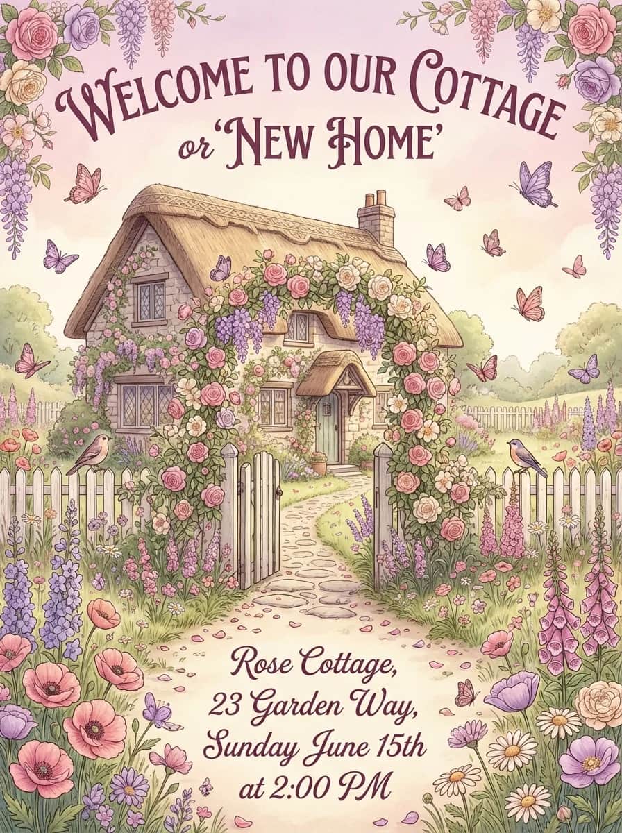 Invitation design example