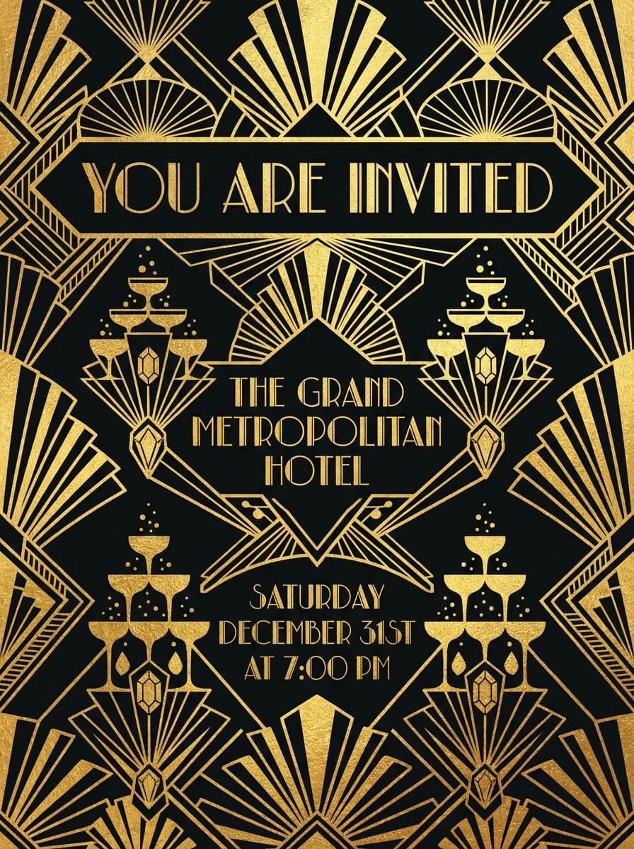 Wedding invitation template