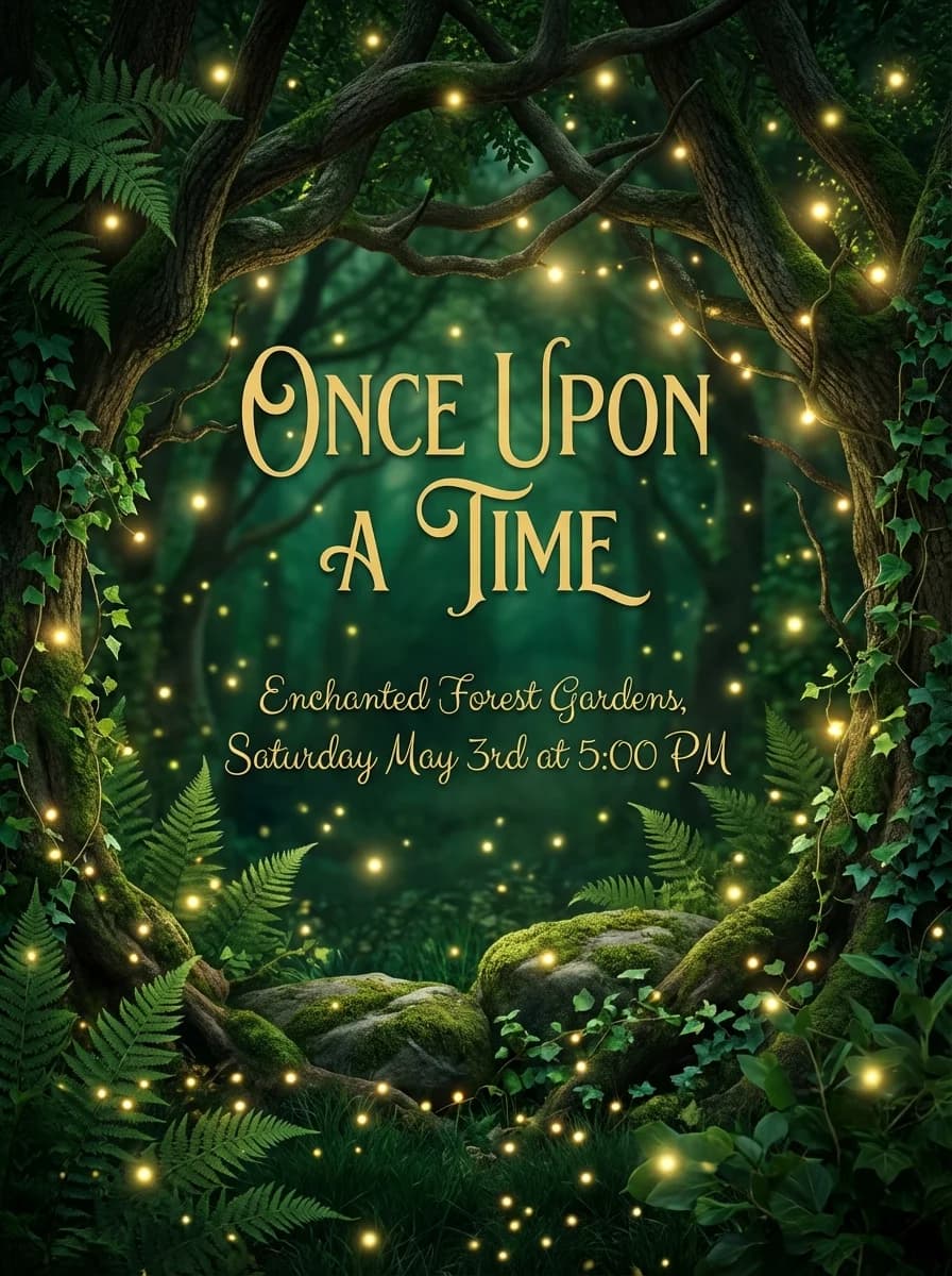 Wedding invitation template