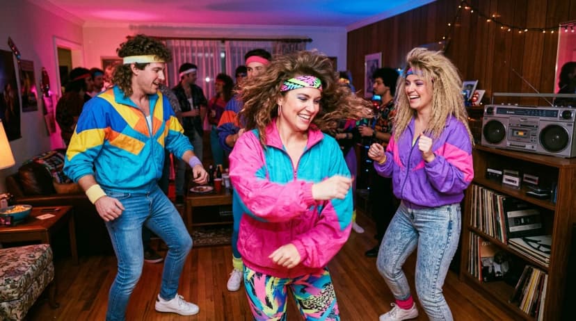 How to Throw an 80s Theme Party (Decor, Food, Playlist)