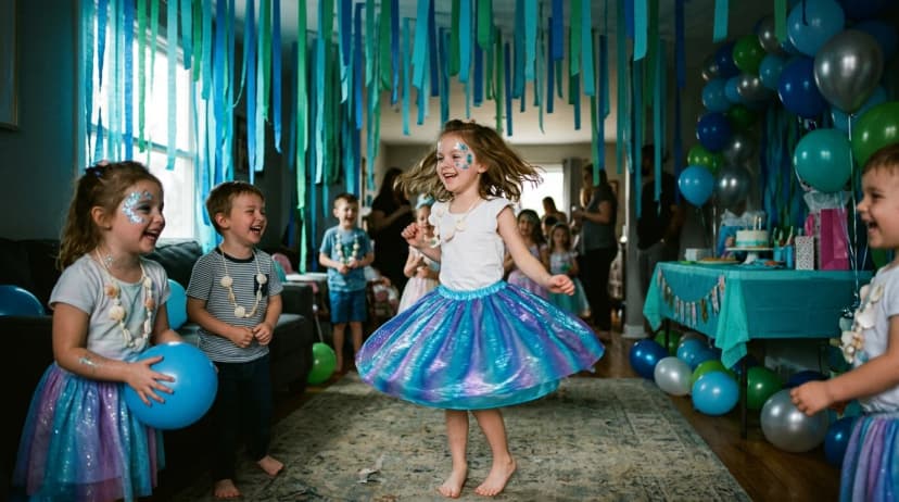 Mermaid Birthday Party Ideas Without the Plastic Overload