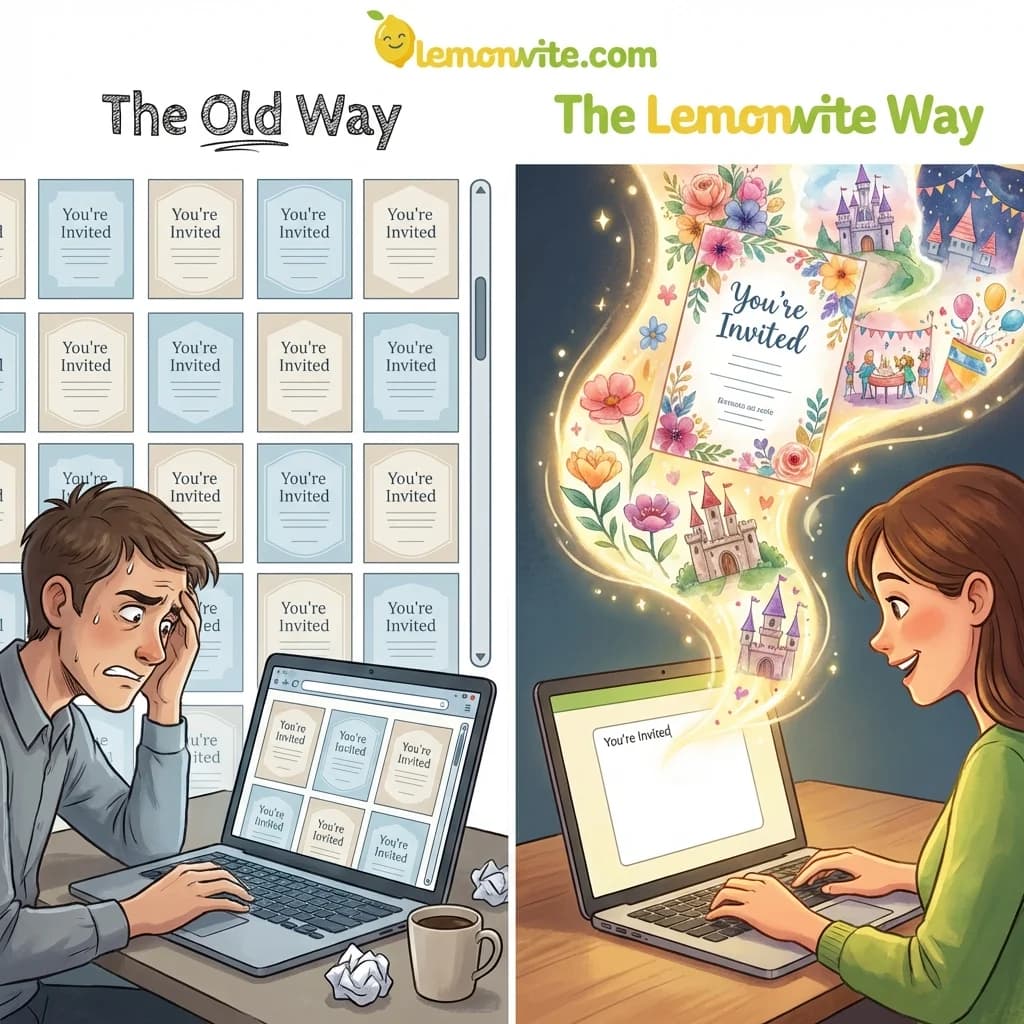 Template Trap vs Lemonvite Way